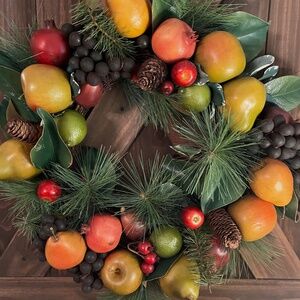 Colonial Della Robbia Wreath